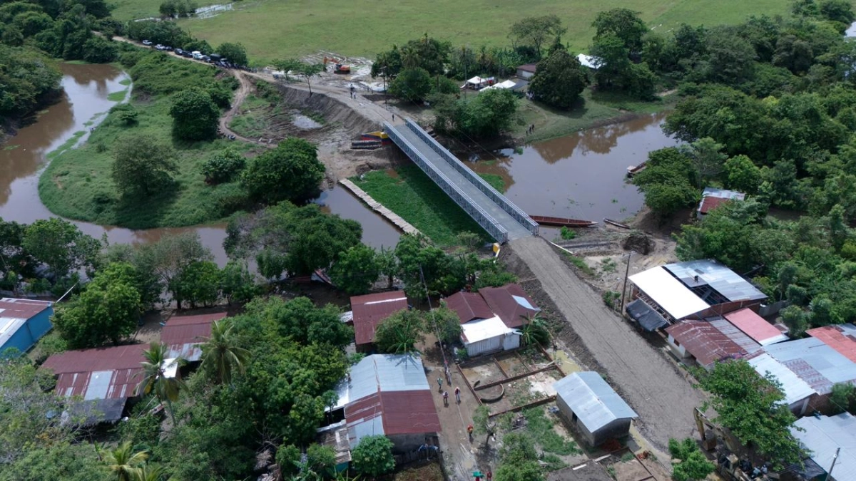 Sucre: 50 años esperó la comunidad de La Mojana por un puente que beneficia a 15 mil personas y reactiva la economía de los campesinos