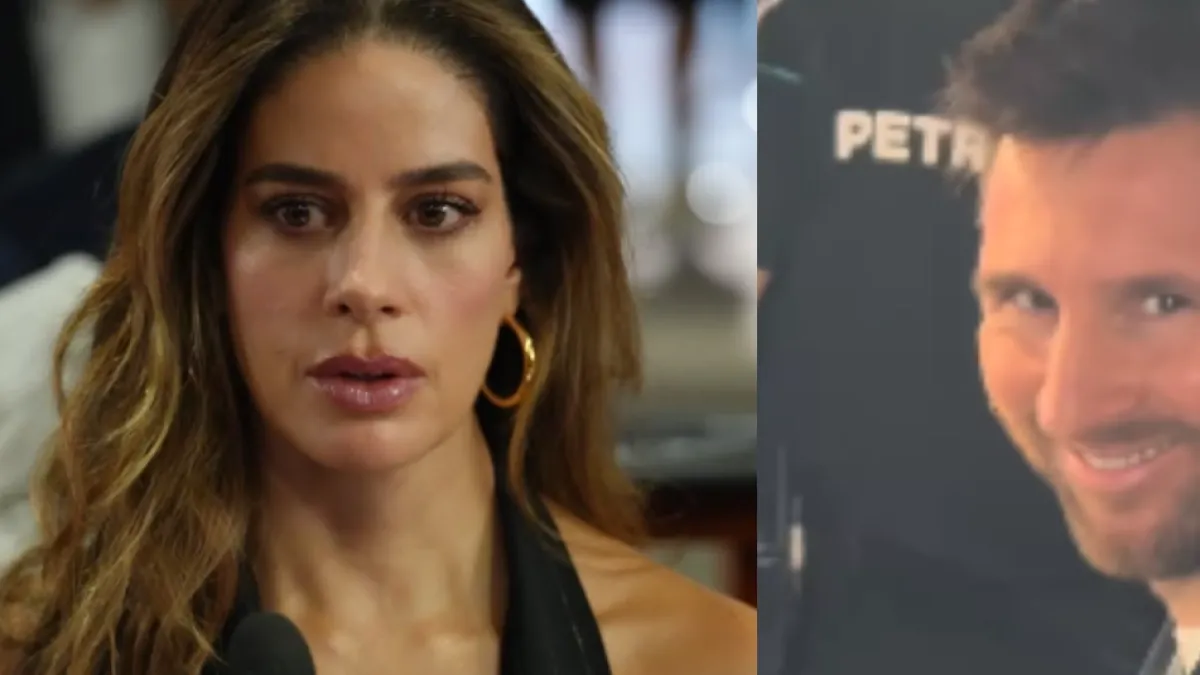 Video | Así reaccionó Lionel Messi al ver a Manuela González, actriz de ‘Perfil Falso’, en la Fórmula 1: ‘Qué momento tan soñado’
