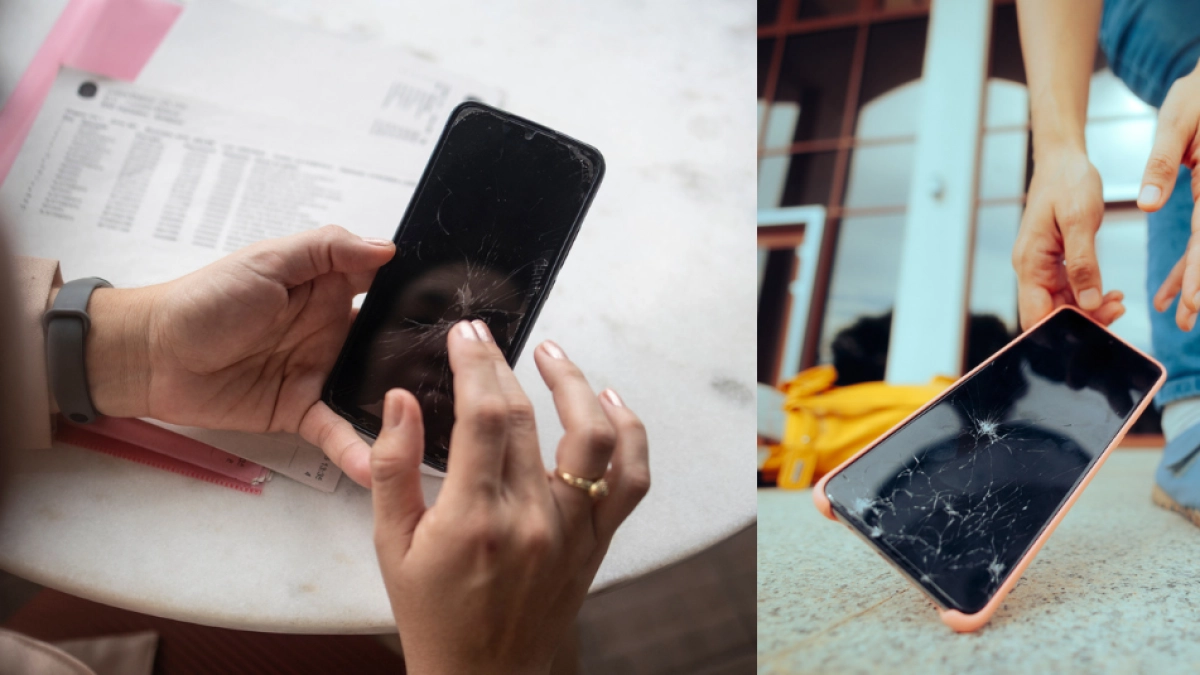Riesgos de una pantalla rota: desde pequeños cortes en los dedos hasta fallos irreversibles en su celular