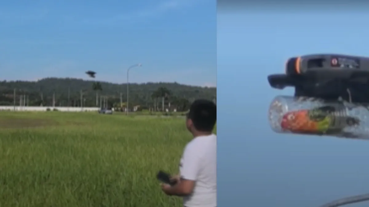 Dueño adaptó un dron con una cabina especial para que su periquito paralítico pudiera volver a volar