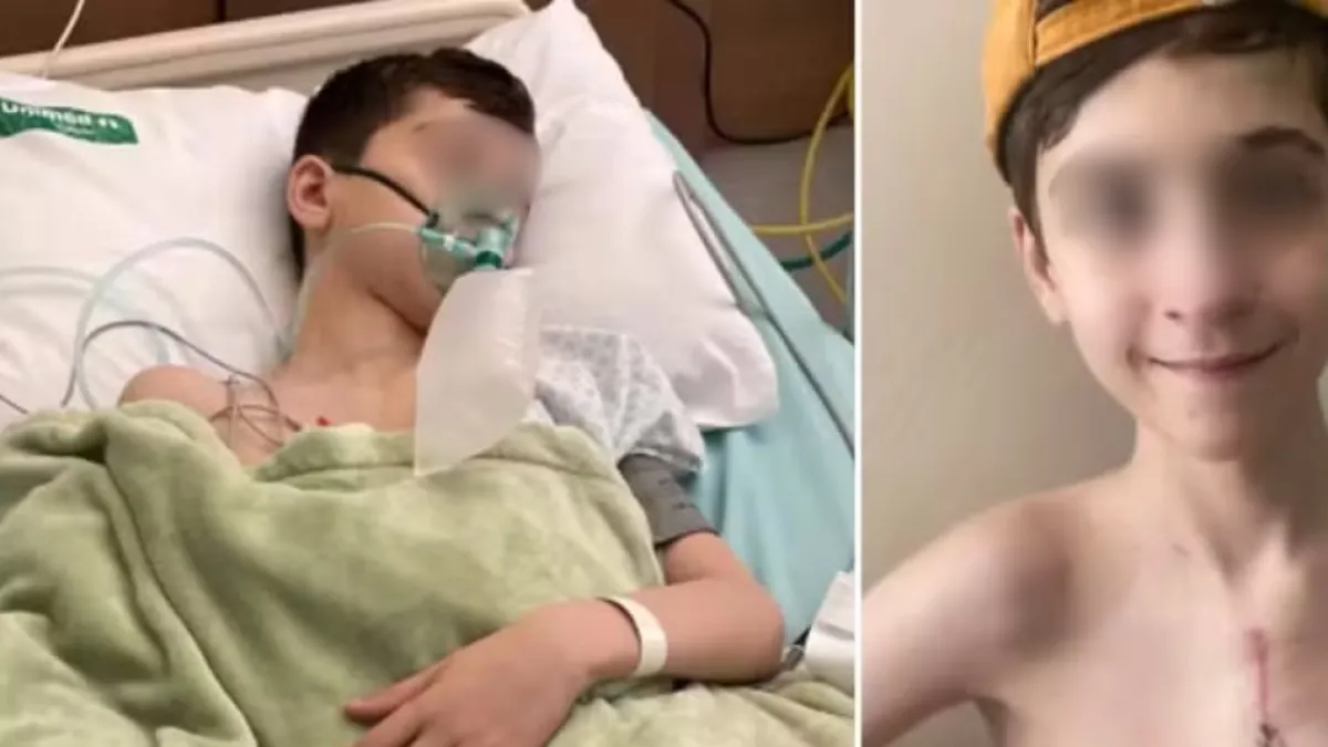 El niño milagro que desafía el diagnóstico de 'incompatible con la vida' y cumple 13 años con medio corazón
