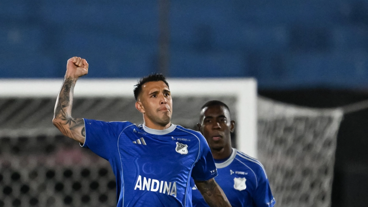 Millonarios se sacude y logra una victoria de oro en su visita a Boston River en la Copa Sudamericana
