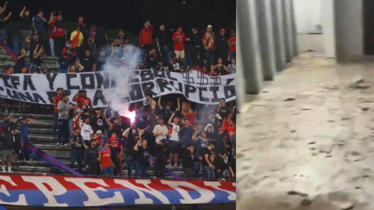 Así quedó el estadio Atanasio Girardot tras disturbios en partido entre Medellín y Flamengo: destrucción y vandalismo