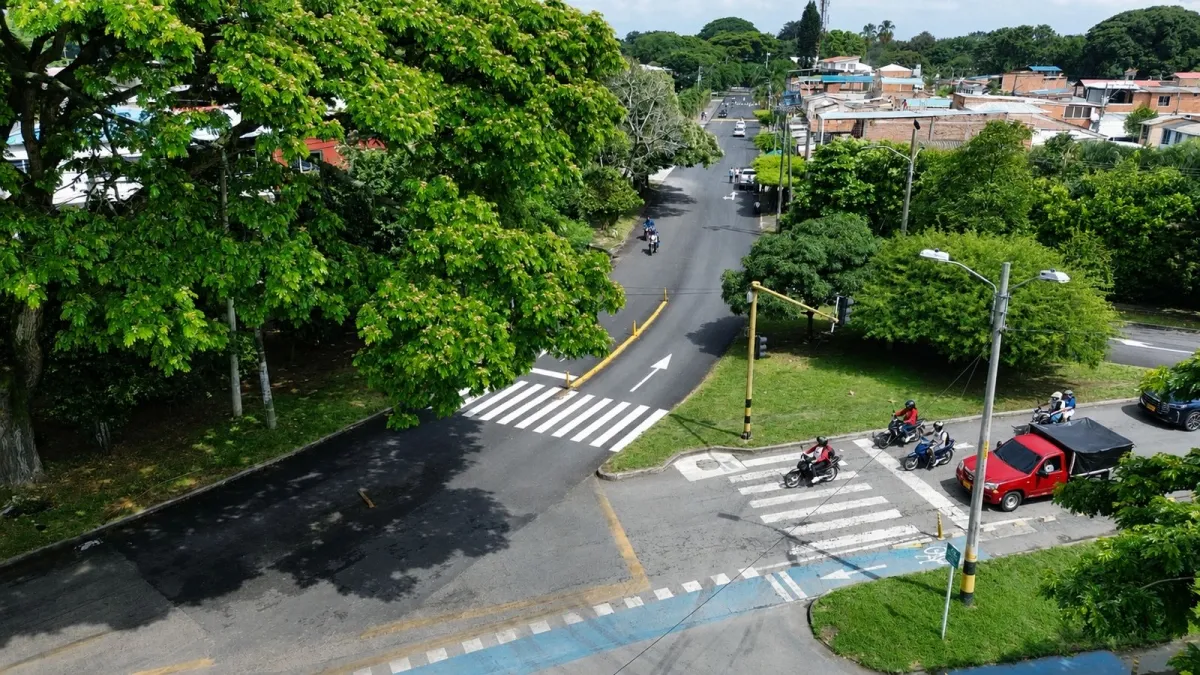 2.200 metros, 27,7 cuadras y dos días: la ingeniería récord que transformó la movilidad en el norte de Palmira