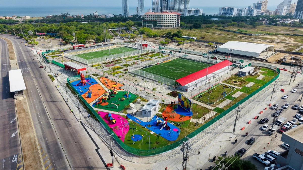Distrito de Cartagena inaugura el complejo deportivo y familiar Nuevo Chambacú, y amplía las atracciones para el turismo en el Centro Histórico