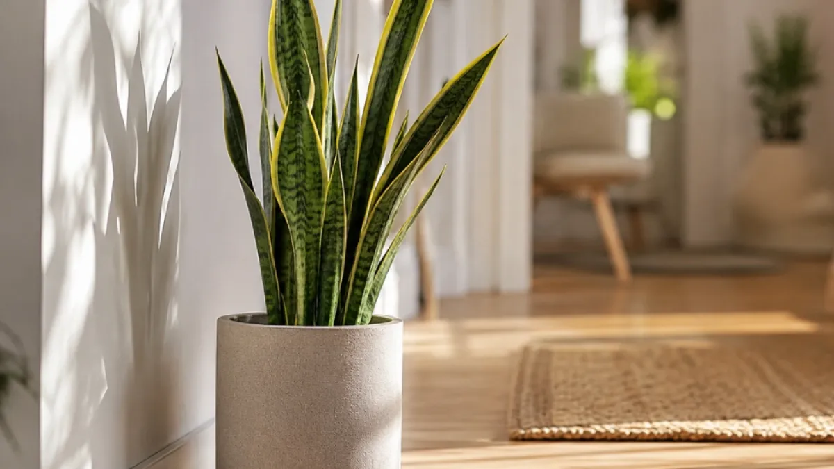 La planta lengua de suegra que muchos tienen en casa: el significado oculto que atrae protección, abundancia y buena energía