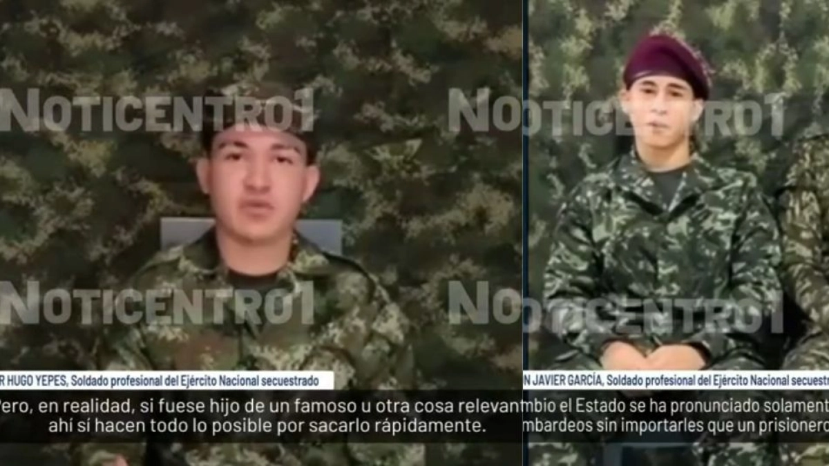 Pruebas de supervivencia: militares secuestrados en Cauca por disidencias de Iván Mordisco reclamaron respuestas del Estado; 'Nos sentimos solos'