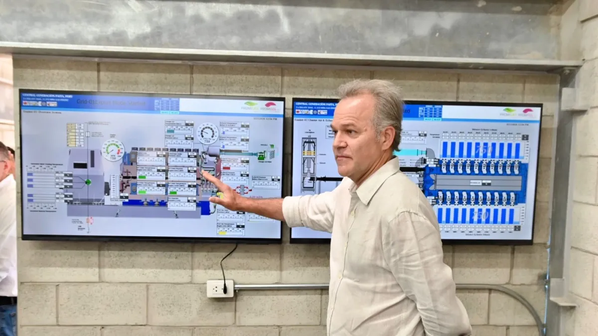 Promigás instala su primera térmica a gas natural para atender a 155.000 hogares en Perú