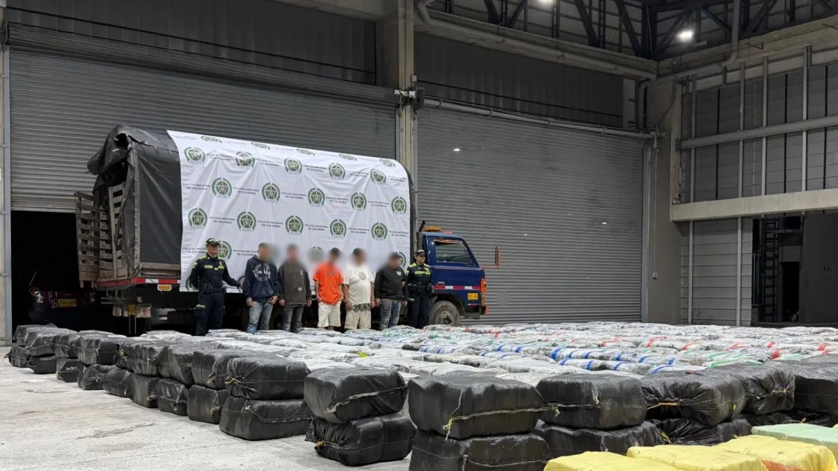 Cinco toneladas de marihuana de las disidencias de las Farc que iban a ser comercializadas en el Barrio Antioquia de Medellín fueron incautadas