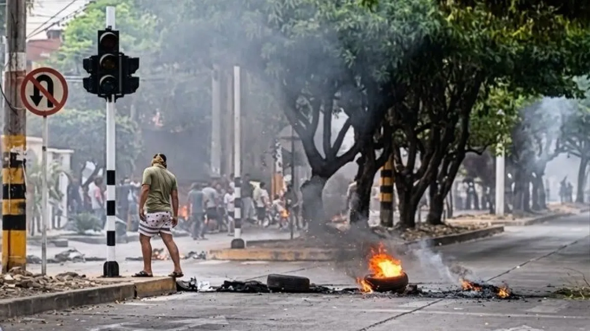 Violentas protestas en Valledupar por apagones: altas temperaturas han incrementado la demanda de energía en la capital del Cesar