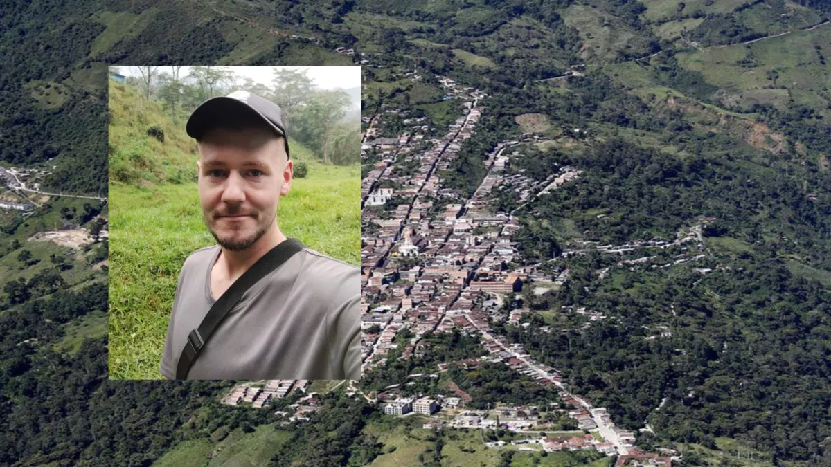 Atención: familiares de Léo Hamel, el francés desaparecido en Ituango, Antioquia, confirmaron que el extranjero ya fue ubicado a salvo