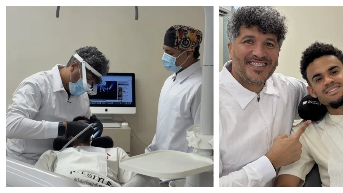 Luis Díaz llegó al país y se prepara para lucir su mejor sonrisa en el Mundial: visita odontológica antes de unirse a la Selección Colombia