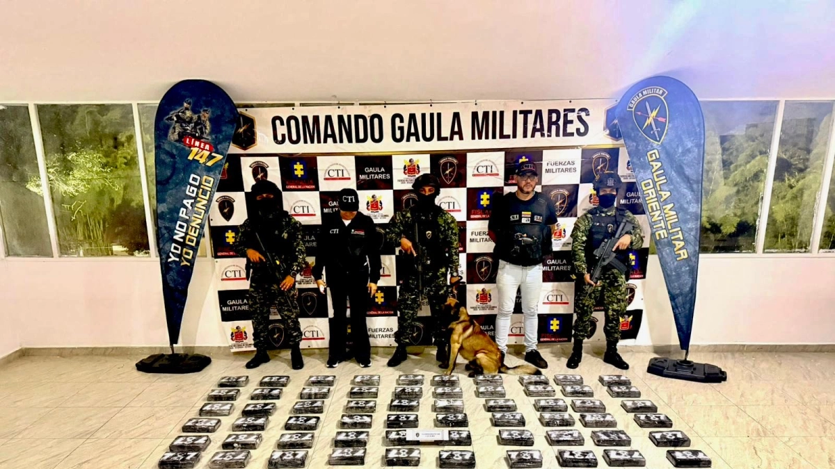 Desmantelaron un depósito con 100 kilogramos de cocaína en Rionegro, Antioquia: el cargamento iba a ser enviado fuera del país
