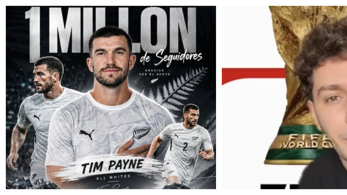 Él es Tim Payne, el futbolista de Nueva Zelanda que se volvió famoso antes del Mundial por un video de un influencer: del anonimato a estrella viral