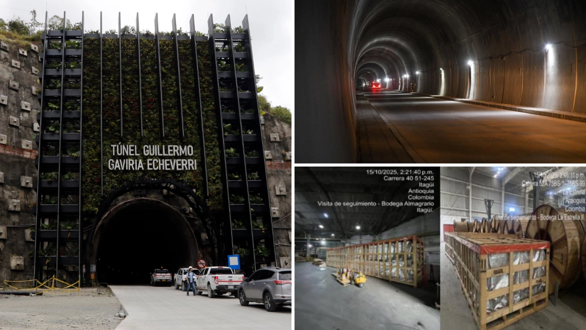 La disputa de la Gobernación de Antioquia y el Invías y las fotos inéditas de los equipos del Túnel del Toyo que llevan un año empolvándose en Itagüí
