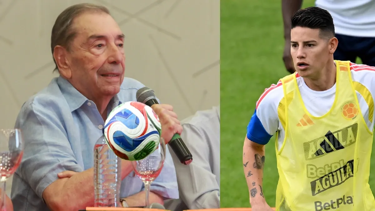Fuad Char le sacó un guardado a James Rodríguez antes del Mundial 2026: ‘El fútbol hoy es muy físico y él no lo tiene’