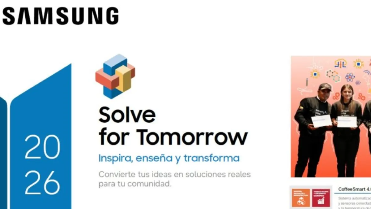 Samsung anuncia curso en ciencia, tecnología e innovación para colegios públicos en Colombia: inscripciones abiertas para docentes y estudiantes