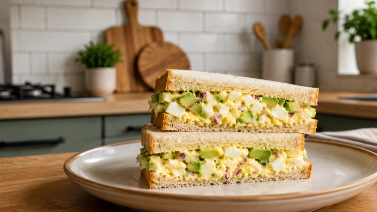 ¿No sabe que comer? La receta viral de sándwich de huevo y aguacate que sirve para desayuno, almuerzo o cena