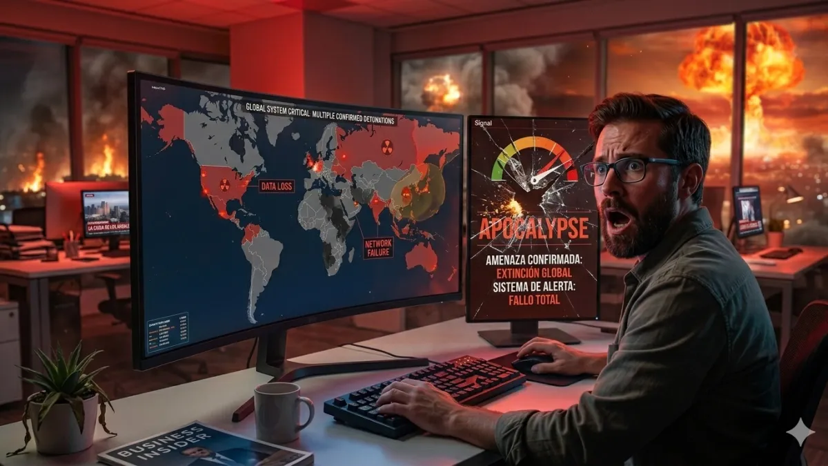 Si el mundo se va a acabar o hay un apocalipsis, esta página de internet nos lo avisará por vuelos de millonarios