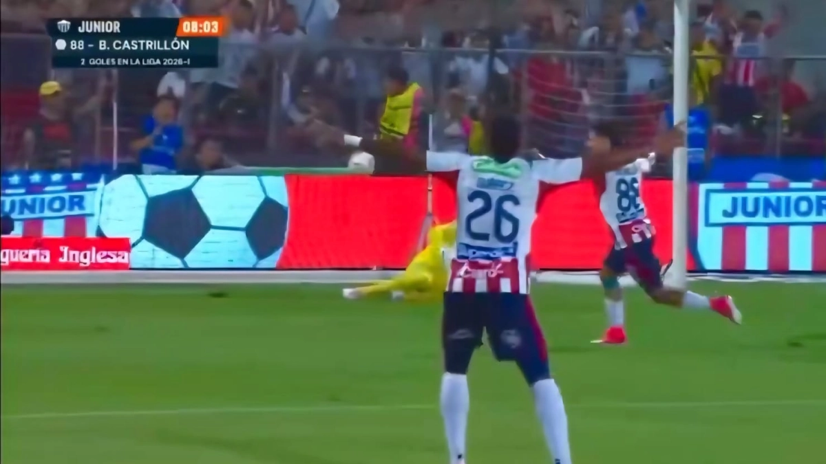 Video | Junior vs. Nacional: vea los goles de la final de ida en la Liga Betplay en Barranquilla