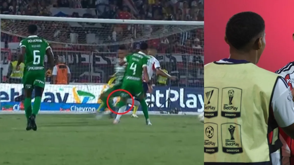 Video | El penalti contra Luis Fernando Muriel que encendió la discusión en la final entre Junior y Nacional