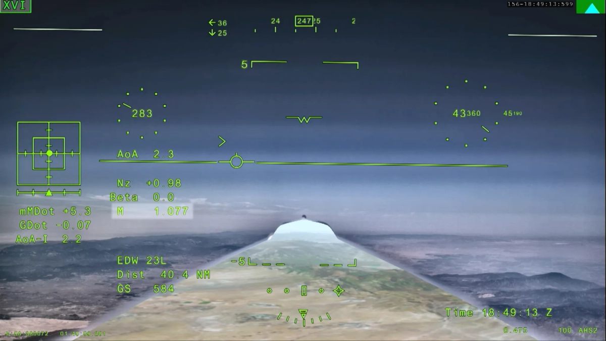  VIDEO | Así fue el histórico vuelo del X-59, el avión de la NASA que...