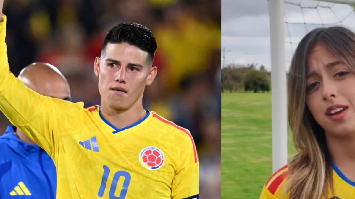 Antonella Petro publicó video para James Rodríguez y toda la Selección Colombia tras acto de despedida: 'En la cancha somos un solo país'