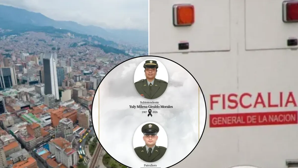 Revelan detalles de la balacera que dejó muertos a dos investigadores de la Sijín en Medellín: un policía, entre los capturados por presunto homicidio