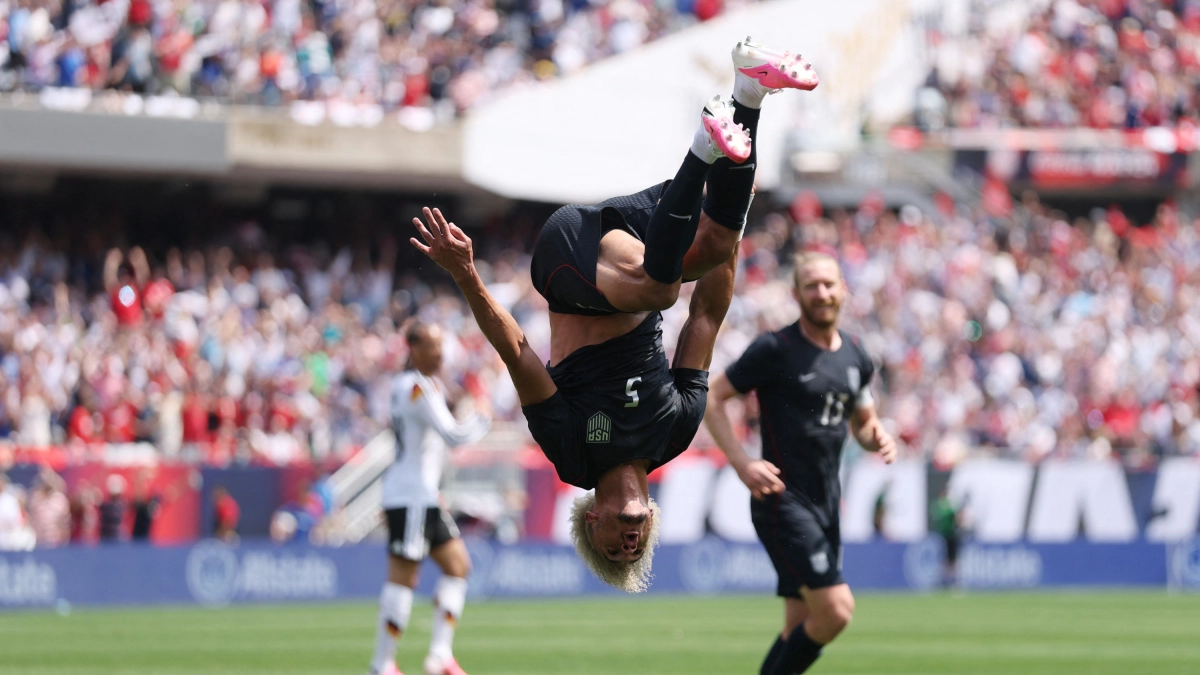 Antes del Mundial, el golazo que ya sacude las redes sociales y le da la vuelta al mundo, en el partido entre Estados Unidos y Alemania