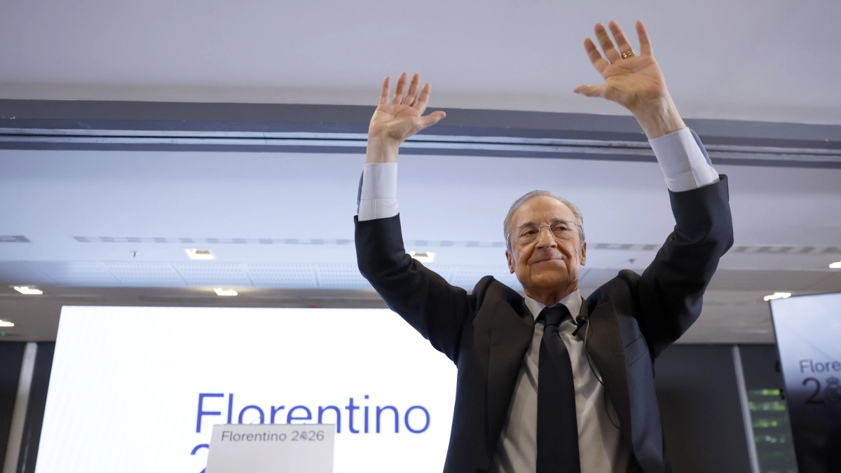 Florentino Pérez amplía su poderoso mandato: reelegido en la