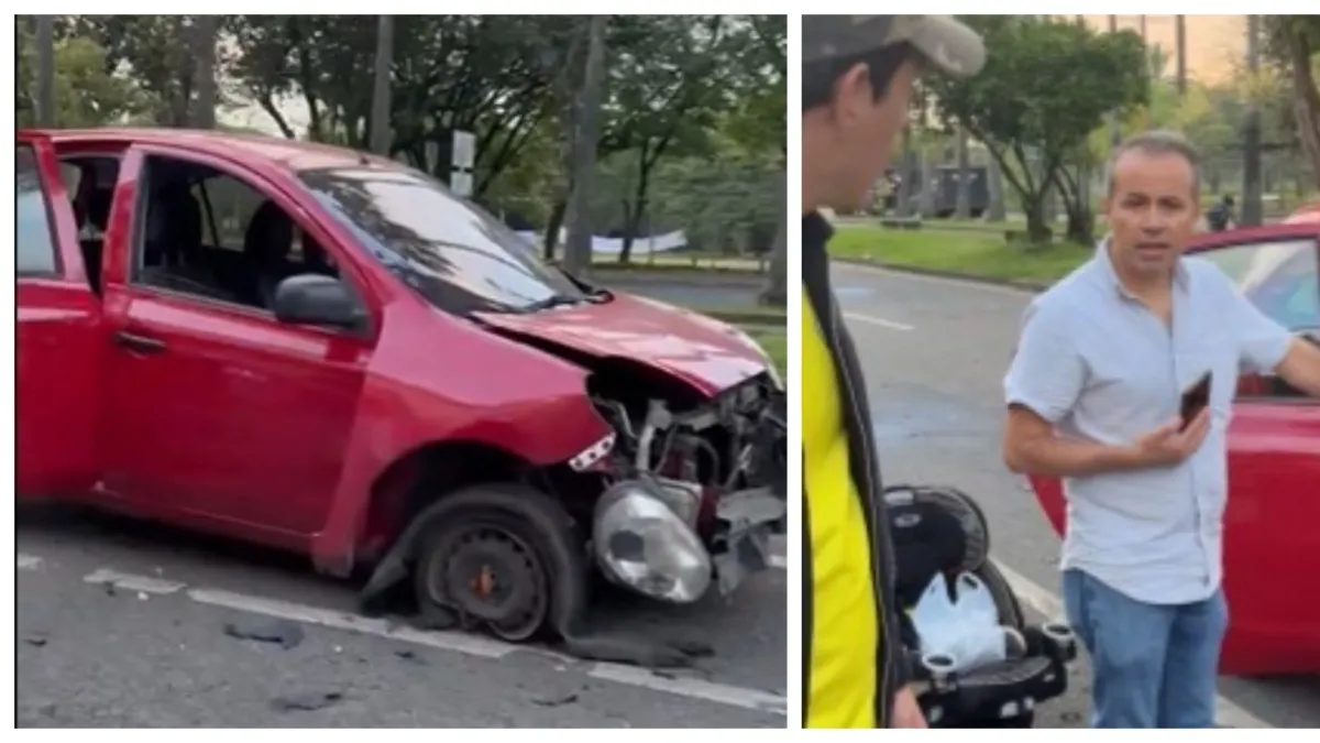 Video | Así quedó el vehículo que fue impactado po