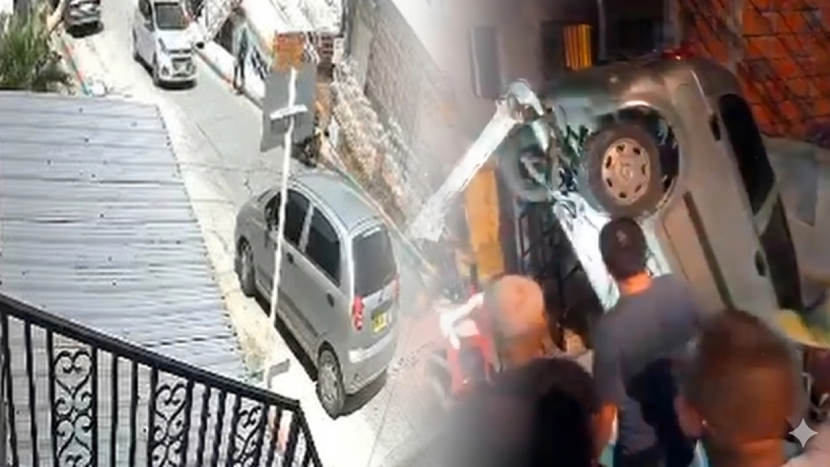Video | Un hombre dejó su vehículo estacionado y s