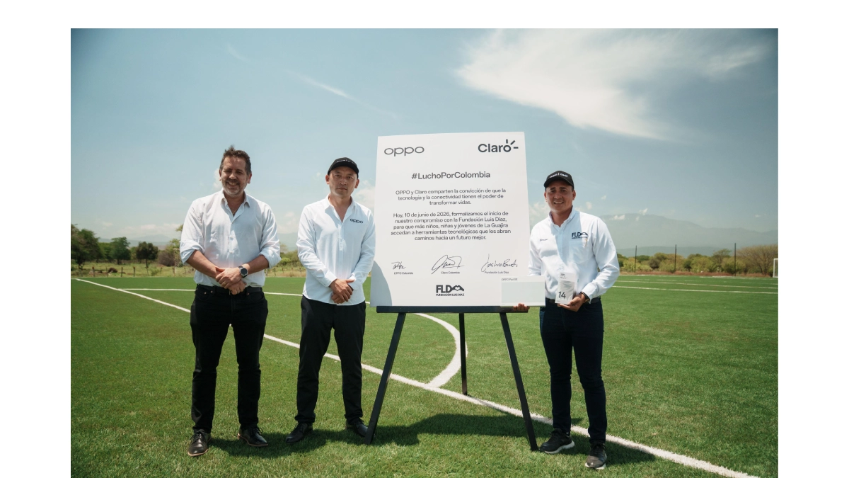 OPPO, Claro y Fundación Luis Díaz llevan conectividad a La Guajira