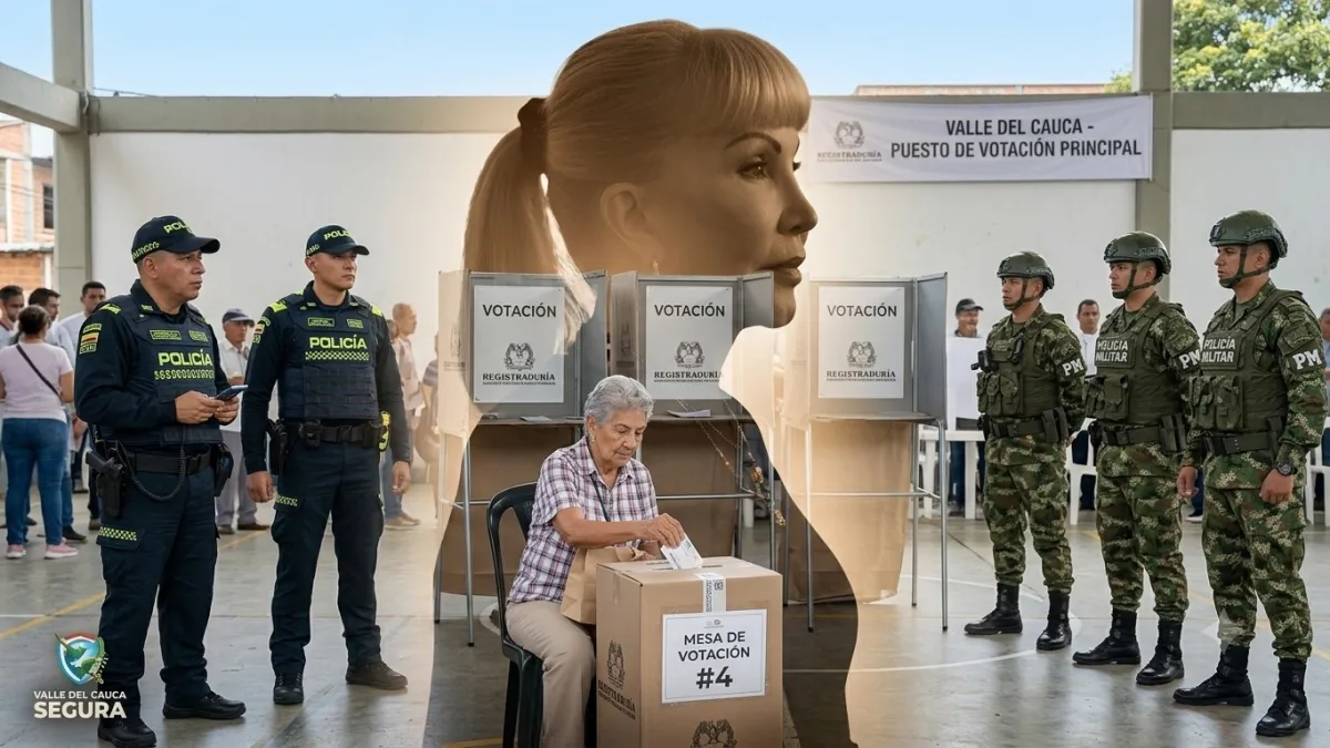 Valle del Cauca Deploys Over 11,500 Security Personnel for Presidential Runoff