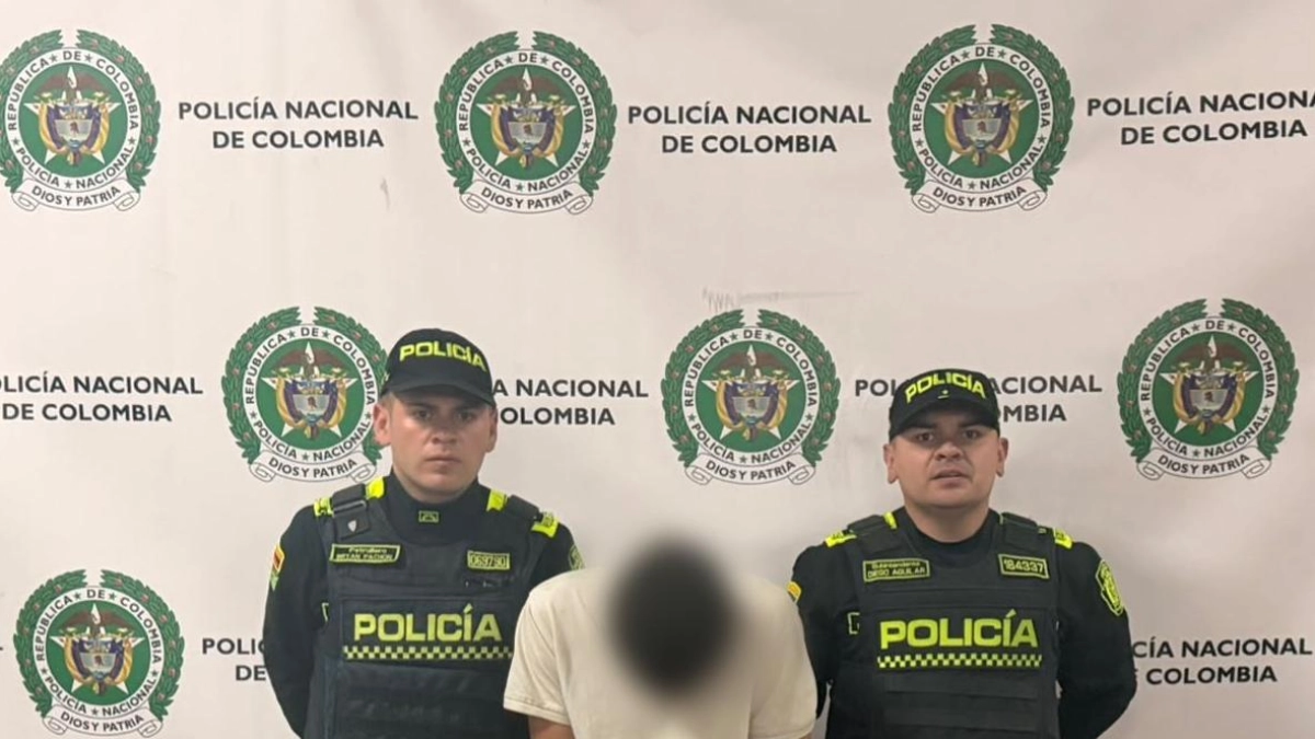 Cámaras de vigilancia permitieron capturar a hombre buscado por narcotráfico en el centro de Bogotá