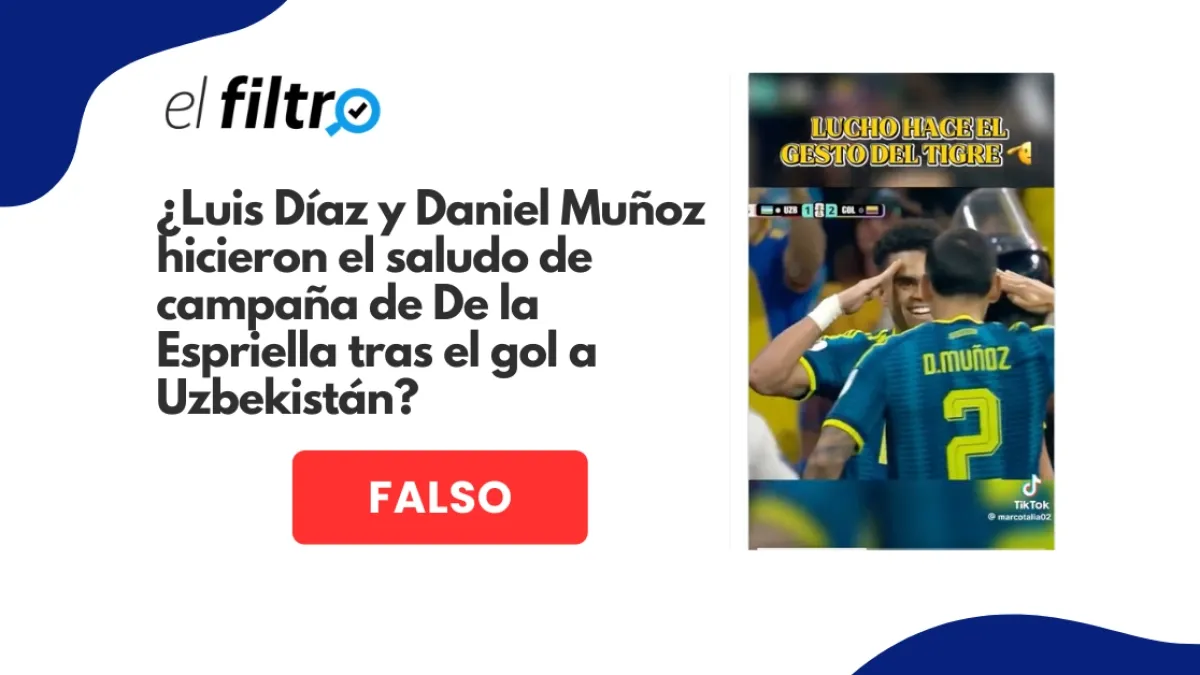 Video viral de Díaz y Muñoz fue manipulado con IA para simular apoyo político
