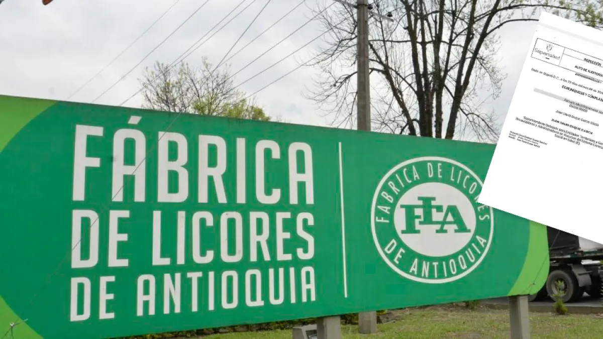 Gobernador de Antioquia reacciona tras la sorpresiva visita de la Supersalud a la Fábrica de Licores de Antioquia