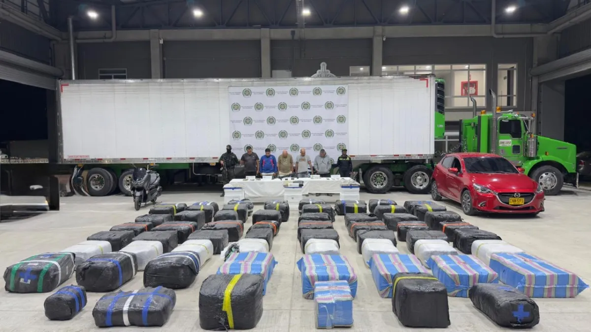 Medellín supera en seis meses toda la droga incautada el año anterior: van más de 14 toneladas decomisadas en 2026