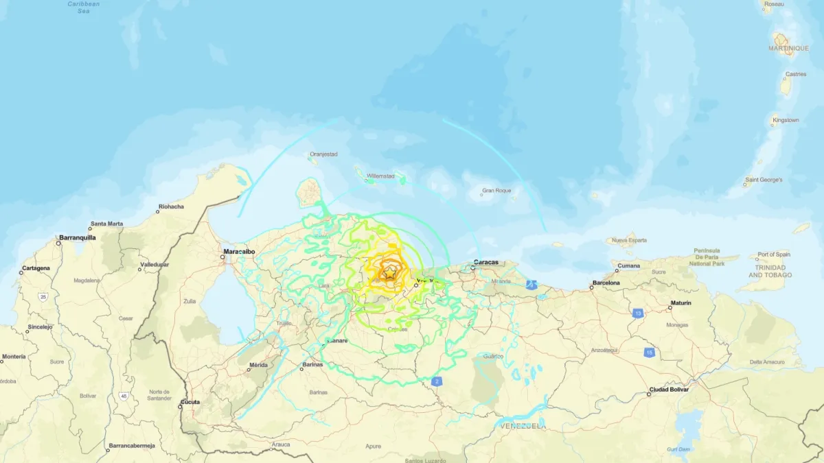 Emiten alertas de tsunami en islas del Caribe tras fuerte temblor de 7,5 en Venezuela, que también se sintió en varias ciudades de Colombia
