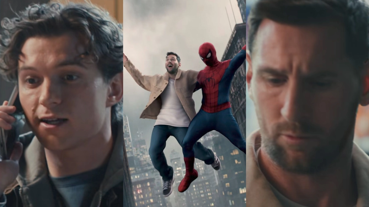Messi hizo inesperada aparición en nuevo spot de 'Spider-Man: Brand New Day' con Tom Holland