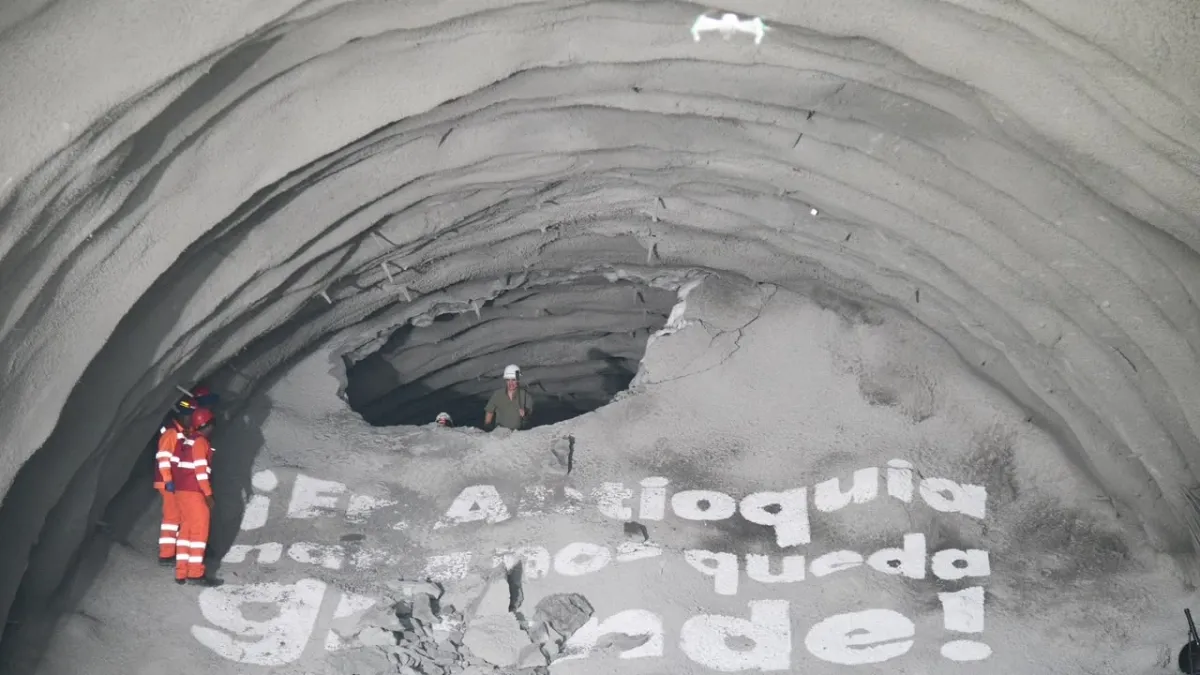 Toyo Tunnel Project: 'Tunnel Zero' Connects Medellín with Urabá Antioqueño