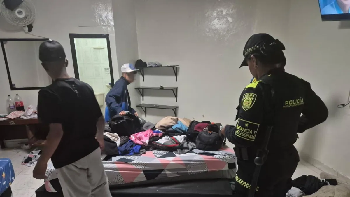 Medellín: rescatan a tres adolescentes bogotanos en un hotel del Centro consumiendo sustancias psicoactivas