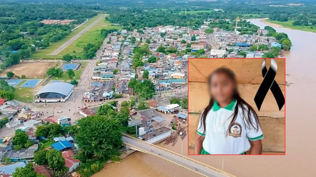 Una niña de 10 años murió tras ser alcanzada por un rayo durante una tormenta eléctrica en El Bagre, Antioquia