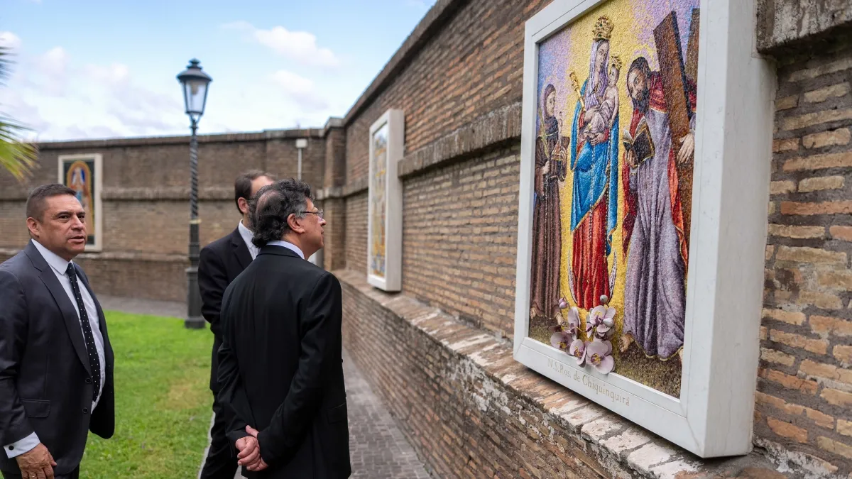 Polémica por la delegación que acompañó al presidente Gustavo Petro en su visita oficial con el papa León XIV en el Vaticano