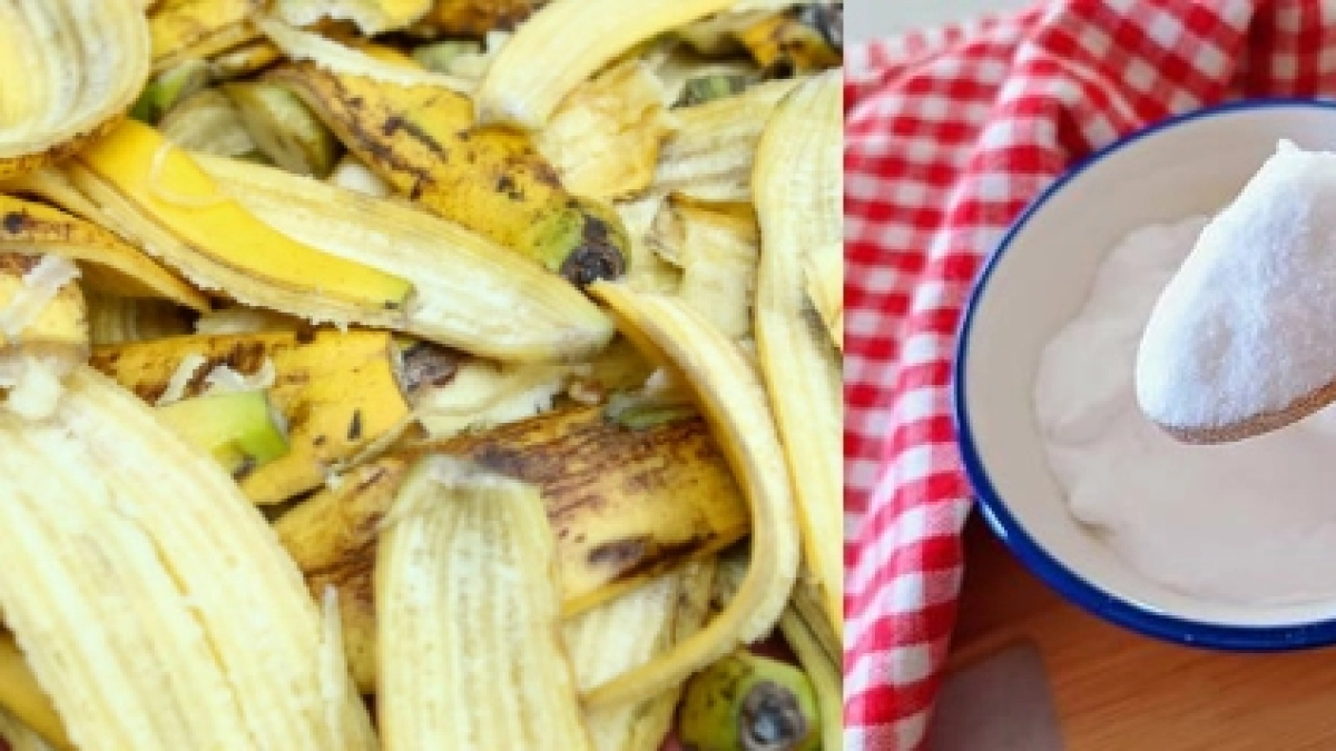 ¿Para qué sirve licuar cáscaras de banano con bicarbonato de sodio y cómo usarlo correctamente?