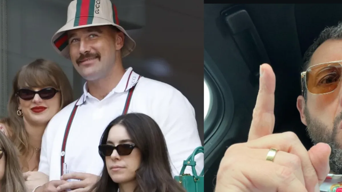 El conmovedor consejo que Adam Sandler habría dado a Travis Kelce en su boda con Taylor Swift: 'Bésala todos los días'