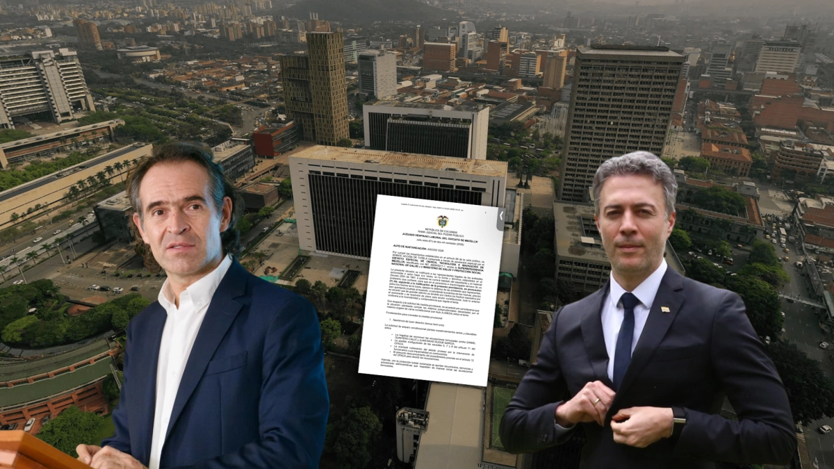 Juez suspendió auditoría de la Supersalud a la Alcaldía de Medellín; la entidad había denunciado al alcalde Federico Gutiérrez por obstrucción