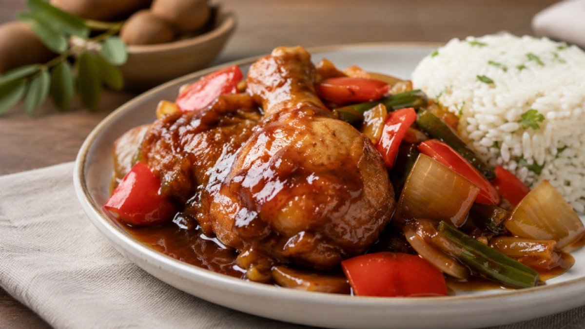 ¿Sin ideas para el almuerzo? Prepare este pollo en salsa de tamarindo en casa