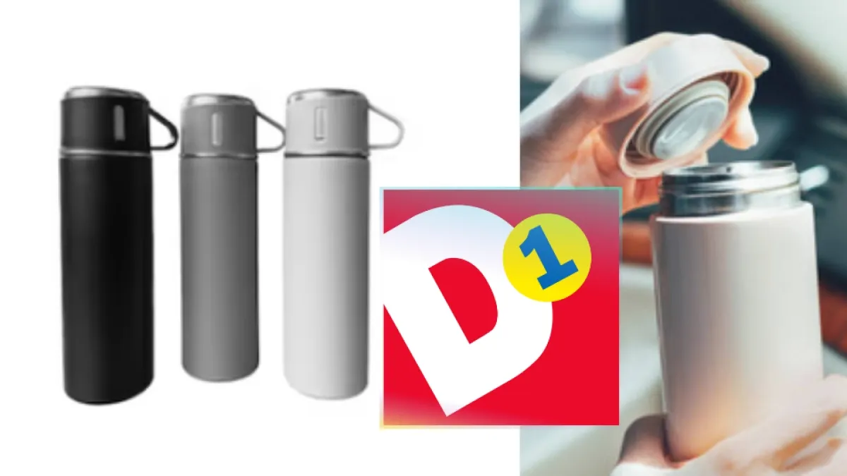 ¿Busca un termo económico? Tiendas D1 tiene uno de acero inoxidable por menos de 15.000 pesos: mantiene la temperatura por varias horas
