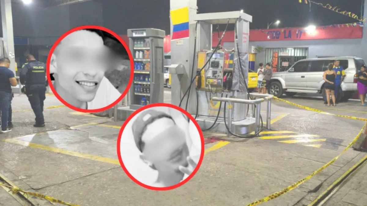 Siete disparos para uno, ocho para otro: estas son las pistas detrás del violento atentado en una bomba de gasolina en el suroriente de Barranquilla